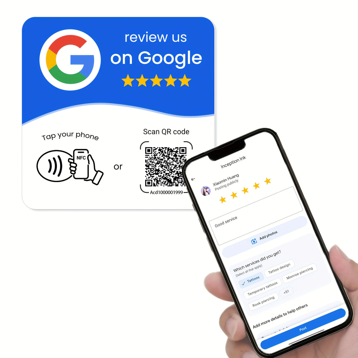 Google Review Card