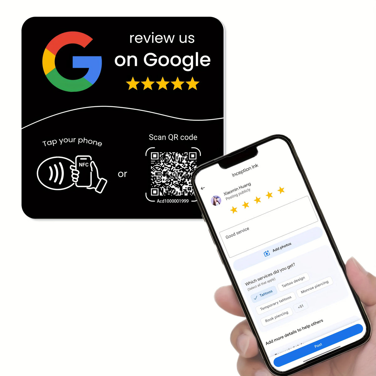 Google Review Card