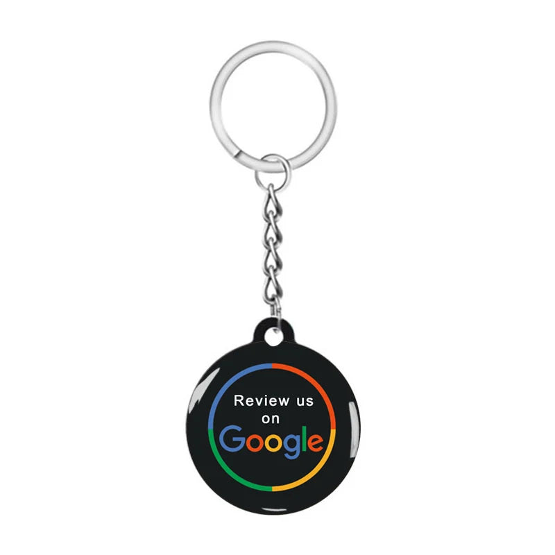 Revvu NFC Review Keychain - Effortlessly Collect Customer Feedback On-the-Go!