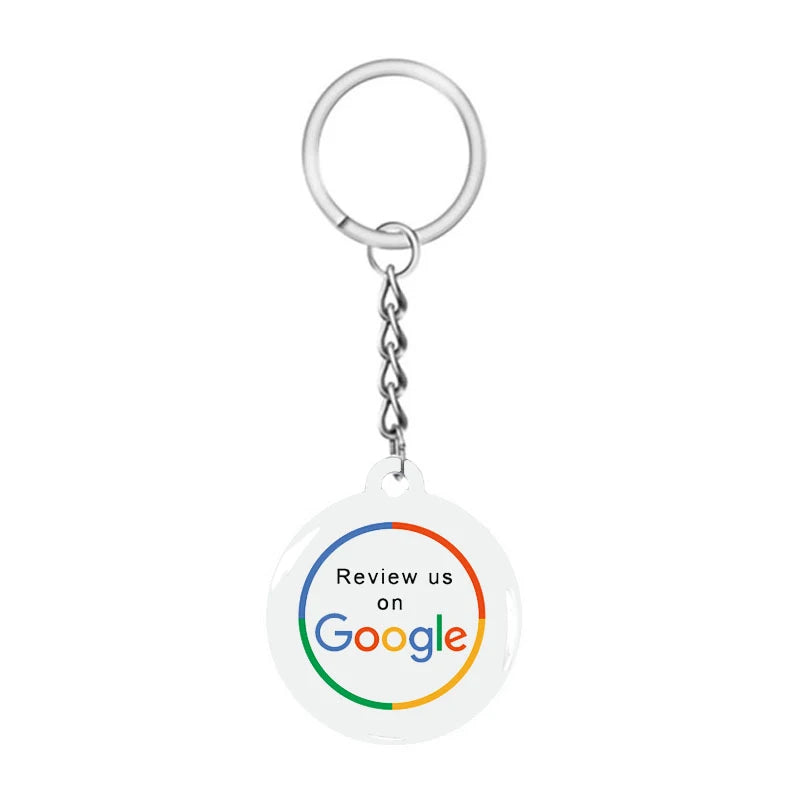 Revvu NFC Review Keychain - Effortlessly Collect Customer Feedback On-the-Go!