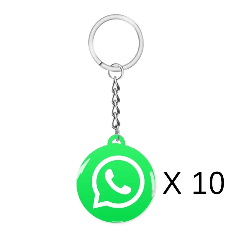 Revvu NFC Review Keychain - Effortlessly Collect Customer Feedback On-the-Go!